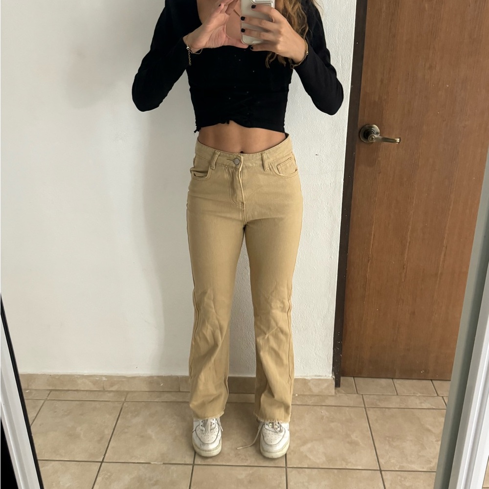 Cream pants (never used)
